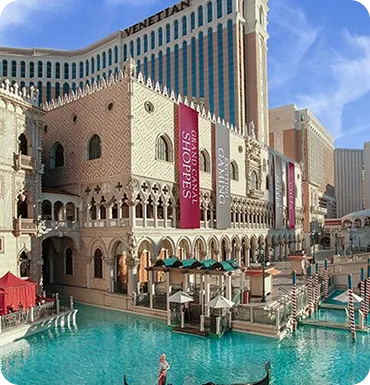 Fachada del THE VENETIAN