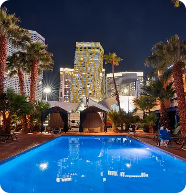 Fachada del TRAVELODGE BY WYNDHAM LAS VEGAS CENTER STRIP